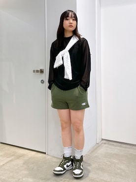 Miyさん（レディース・162cm）の夏コーディネート