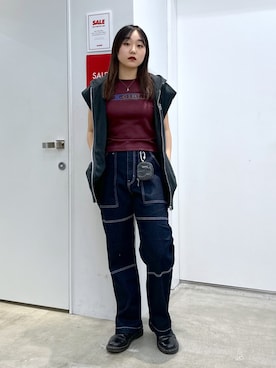 Miyさん（レディース・162cm）の夏コーディネート