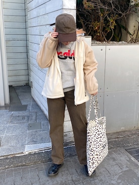 Miyさん（レディース・162cm）の冬コーディネート