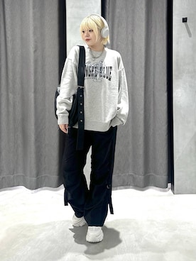 「アイテム（スウェット）」を使った、・あさせ・さん（レディース・160cm・20代）の夏コーディネート