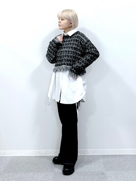 ・あさせ・さん(レディース・160cm)の冬コーディネート