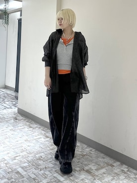 「PAGEBOY（ページボーイ）のアイテム（パンツ）」を使った、・あさせ・さん（レディース・160cm）の春コーディネート