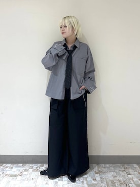 「PBLIM（ページボーイリム）のアイテム」を使った、・あさせ・さん（レディース・160cm）の夏コーディネート