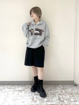 「PBLIM（ページボーイリム）のアイテム」を使った、・あさせ・さん（レディース・160cm）の秋コーディネート