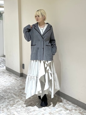 ・あさせ・さん（レディース・160cm）の冬コーディネート