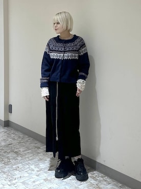 ・あさせ・さん(レディース・160cm)の冬コーディネート