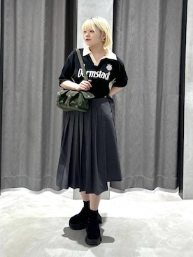 「PAGEBOY（ページボーイ）のアイテム」を使った、・あさせ・さん（レディース・160cm）の春コーディネート