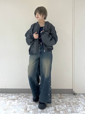 「PAGEBOY（ページボーイ）のアイテム（アクセサリー）」を使った、・あさせ・さん（レディース・160cm）の秋コーディネート