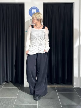 「アイテム（スニーカー）」を使った、・あさせ・さん（レディース・160cm・20代）の秋コーディネート