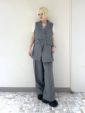 ・あさせ・さん(レディース・160cm)の春コーディネート