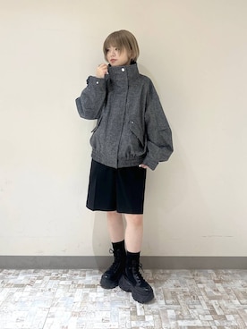 ・あさせ・さん(レディース・160cm)の秋コーディネート