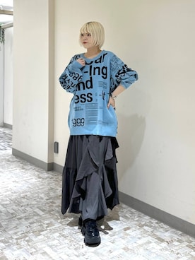 ・あさせ・さん(レディース・160cm)の冬コーディネート