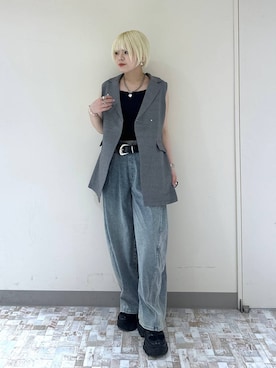 ・あさせ・さん(レディース・160cm)の夏コーディネート