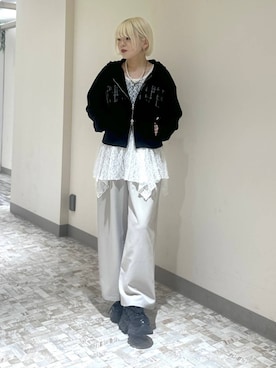 ・あさせ・さん(レディース・160cm)の冬コーディネート