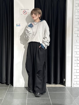 「PAGEBOY（ページボーイ）のアイテム（Tシャツ/カットソー）」を使った、・あさせ・さん（レディース・160cm）の秋コーディネート