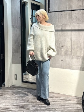 ・あさせ・さん(レディース・160cm)の冬コーディネート