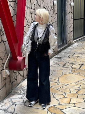 ・あさせ・さん(レディース・160cm)の冬コーディネート