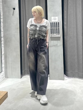 「アイテム（その他トップス）」を使った、・あさせ・さん（レディース・160cm・20代）の夏コーディネート