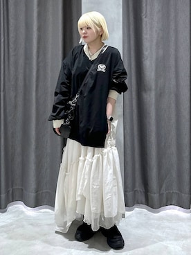 「アイテム（その他トップス）」を使った、・あさせ・さん（レディース・160cm・20代）の冬コーディネート