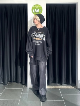 「アイテム（帽子）」を使った、・あさせ・さん（レディース・160cm・20代）の秋コーディネート