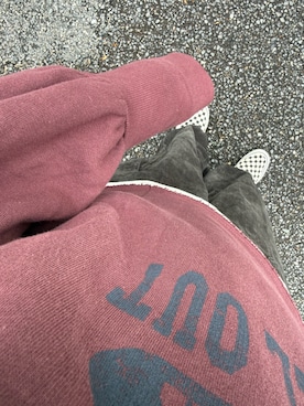 「アイテム（シュシュ）」を使った、リトルミイさん（レディース・163cm）の秋コーディネート