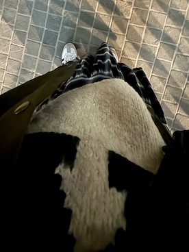 「アイテム（ミリタリージャケット）」を使った、リトルミイさん（レディース・163cm）の冬コーディネート