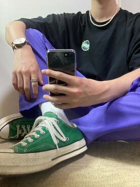 だいさん（メンズ・180cm）の夏コーディネート