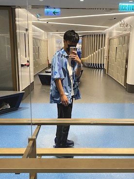 「Hissoのアイテム」を使った、Roy CCCさん（メンズ・171cm）の夏コーディネート