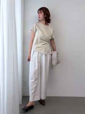 「Mazell（マゼル）のアイテム」を使った、チーさん（レディース・172cm）の夏コーディネート