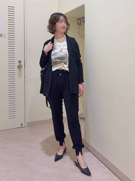 チーさん（レディース・172cm）の冬コーディネート