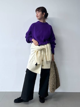 「surt（サート）のアイテム」を使った、チーさん（レディース・172cm）の秋コーディネート