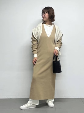 チーさん(レディース・172cm)の冬コーディネート