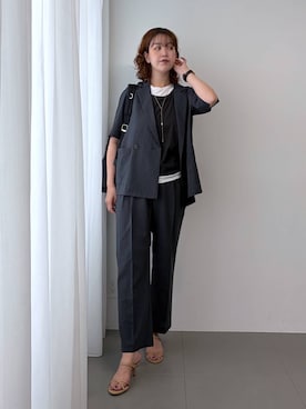 チーさん(レディース・172cm)の夏コーディネート