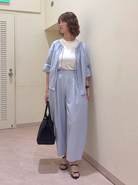 「BARNYARDSTORM（バンヤードストーム）のアイテム」を使った、チーさん（レディース・172cm）の春コーディネート