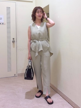 チーさん(レディース・172cm)の夏コーディネート