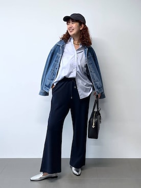 「MILOS（ミロス）のアイテム」を使った、チーさん（レディース・172cm）の夏コーディネート