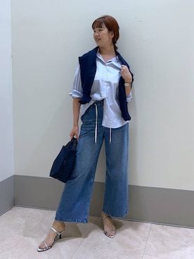 「アイテム（スウェット）」を使った、チーさん（レディース・172cm・20代）の夏コーディネート