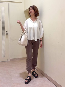 チーさん（レディース・172cm）の春コーディネート