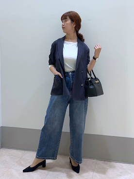 「BARNYARDSTORM（バンヤードストーム）のアイテム」を使った、チーさん（レディース・172cm）の夏コーディネート