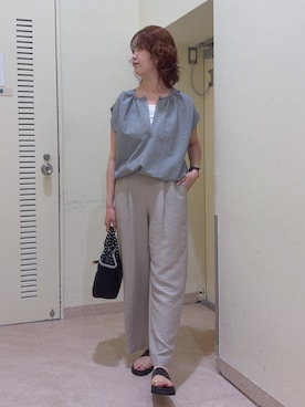 チーさん(レディース・172cm)の夏コーディネート