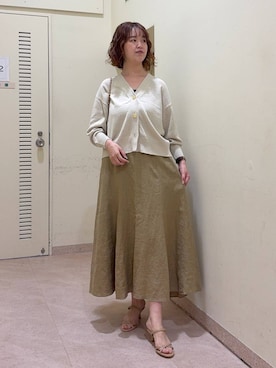 「BARNYARDSTORM（バンヤードストーム）のアイテム（トップス）」を使った、チーさん（レディース・172cm）の春コーディネート