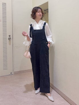 「Mazell（マゼル）のアイテム」を使った、チーさん（レディース・172cm）の冬コーディネート