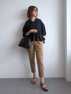 「ADD CULUMN（アドカラム）のアイテム」を使った、チーさん（レディース・172cm）の春コーディネート