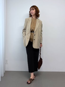チーさん（レディース・172cm）の夏コーディネート