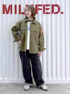 まりなさん（レディース・149cm）の冬コーディネート