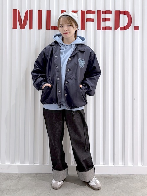 MELTY HEART COACH JACKET（ブルゾン）｜MILKFED.（ミルクフェド）の