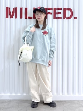 まりなさん（レディース・149cm）の冬コーディネート