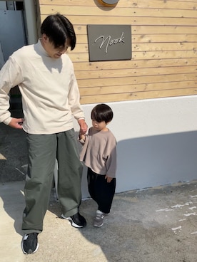 しんぱぱさんの（UNIQLO | ユニクロ）を使ったコーディネート
