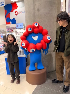 「アイテム（セットアップ）」を使った、しんぱぱさん（メンズ・120cm）の冬コーディネート