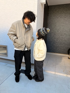 しんぱぱさん(メンズ・110cm)の冬コーディネート